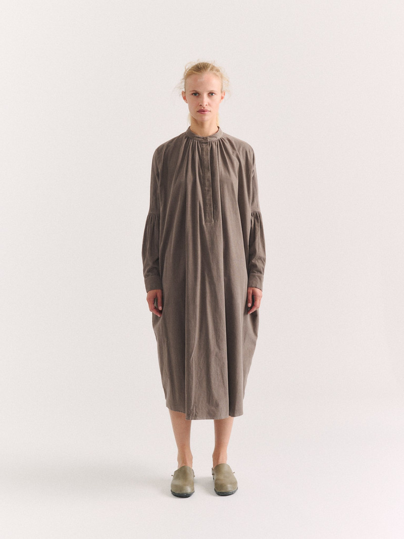 1901 DRESS - PIN CORD - LIGHT KHAKI - 1