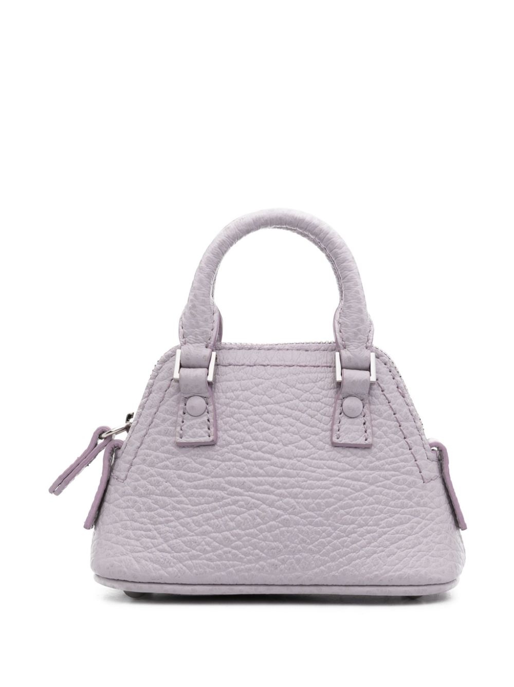 mini 5AC leather tote bag - 6