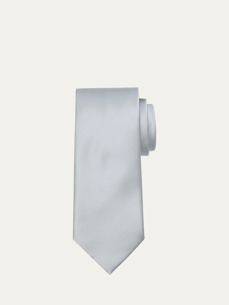 Silk Satin Tie - 1