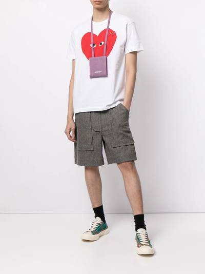 Comme des Garçons PLAY logo-print cotton t-shirt outlook