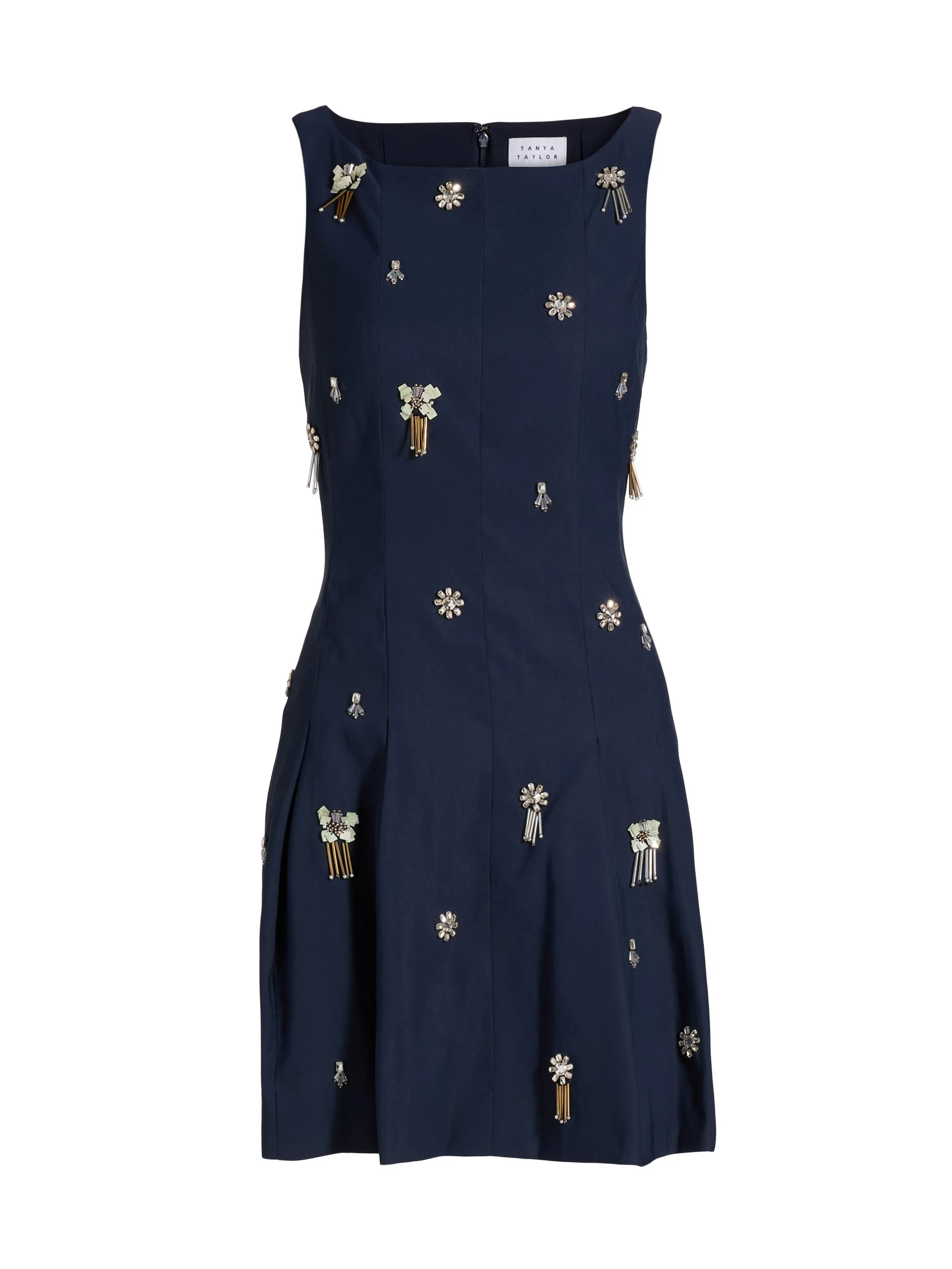 Women's Glenda Embellished Minidress - Midnight - 1