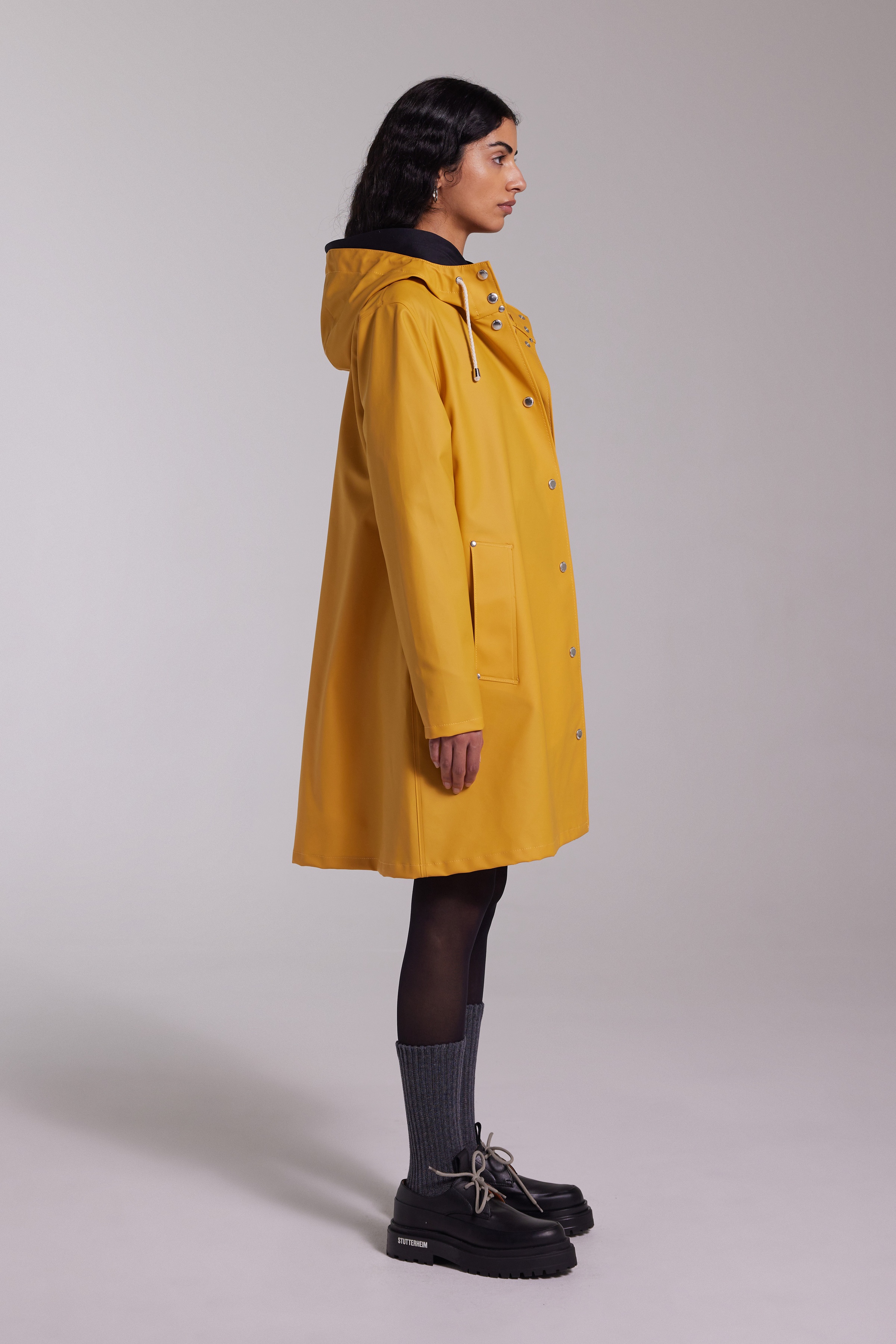 Mosebacke Lightweight Raincoat Warm Honey - 3