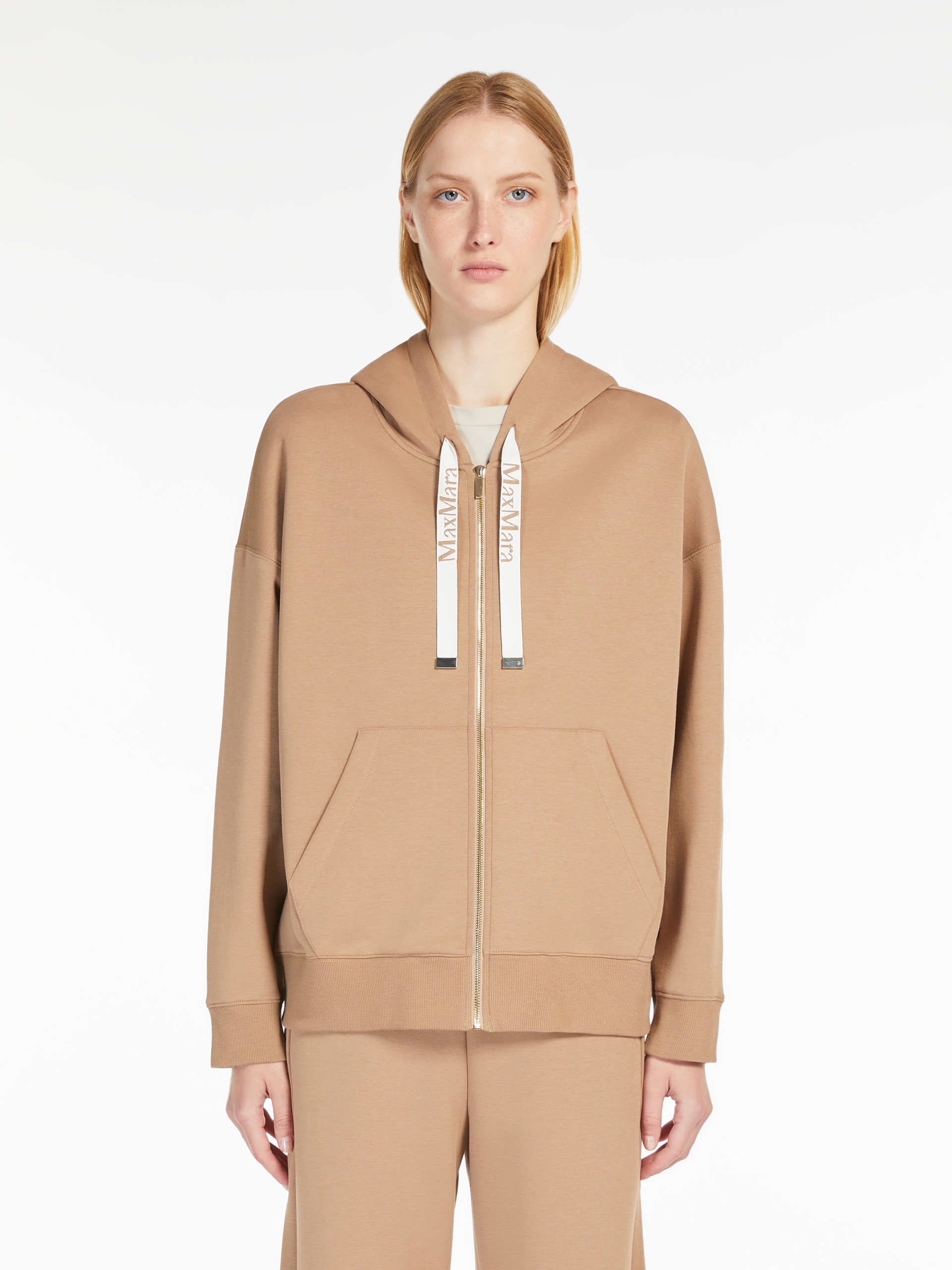 JOUR Technical cotton jersey sweatshirt - 3