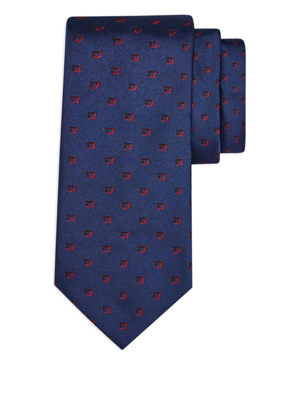 gancini-print jacquard tie - 2