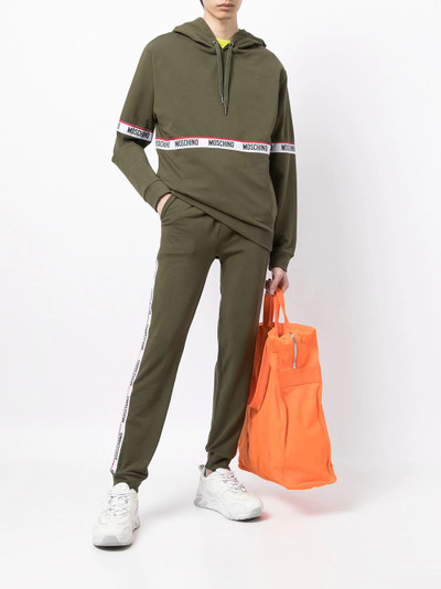 Moschino logo tracksuit bottoms outlook