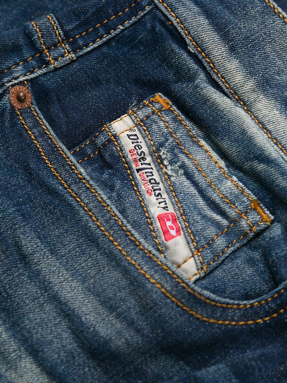 D-Strukt slim-fit jeans - 7