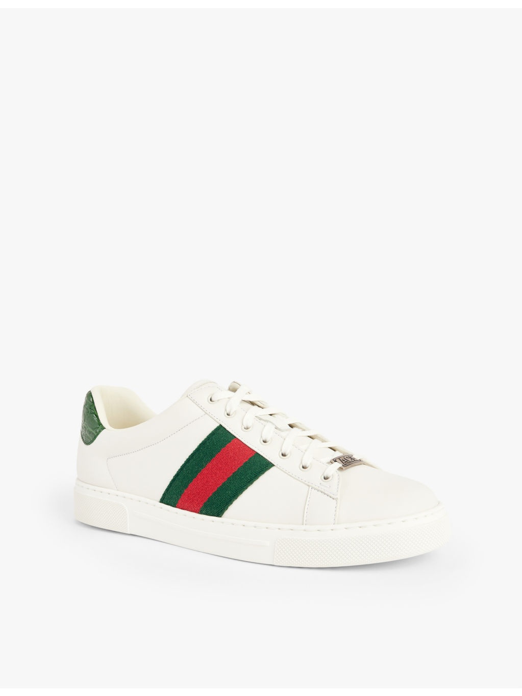 Ace leather low-top trainers - 3