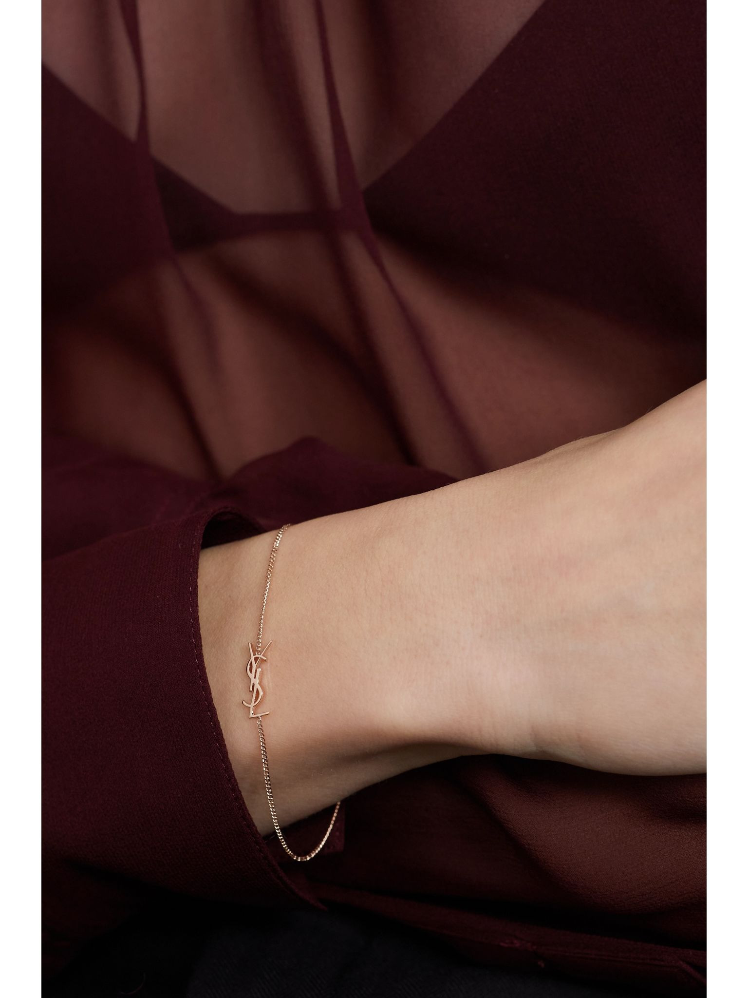 Rose gold-tone bracelet Antique rose - 2