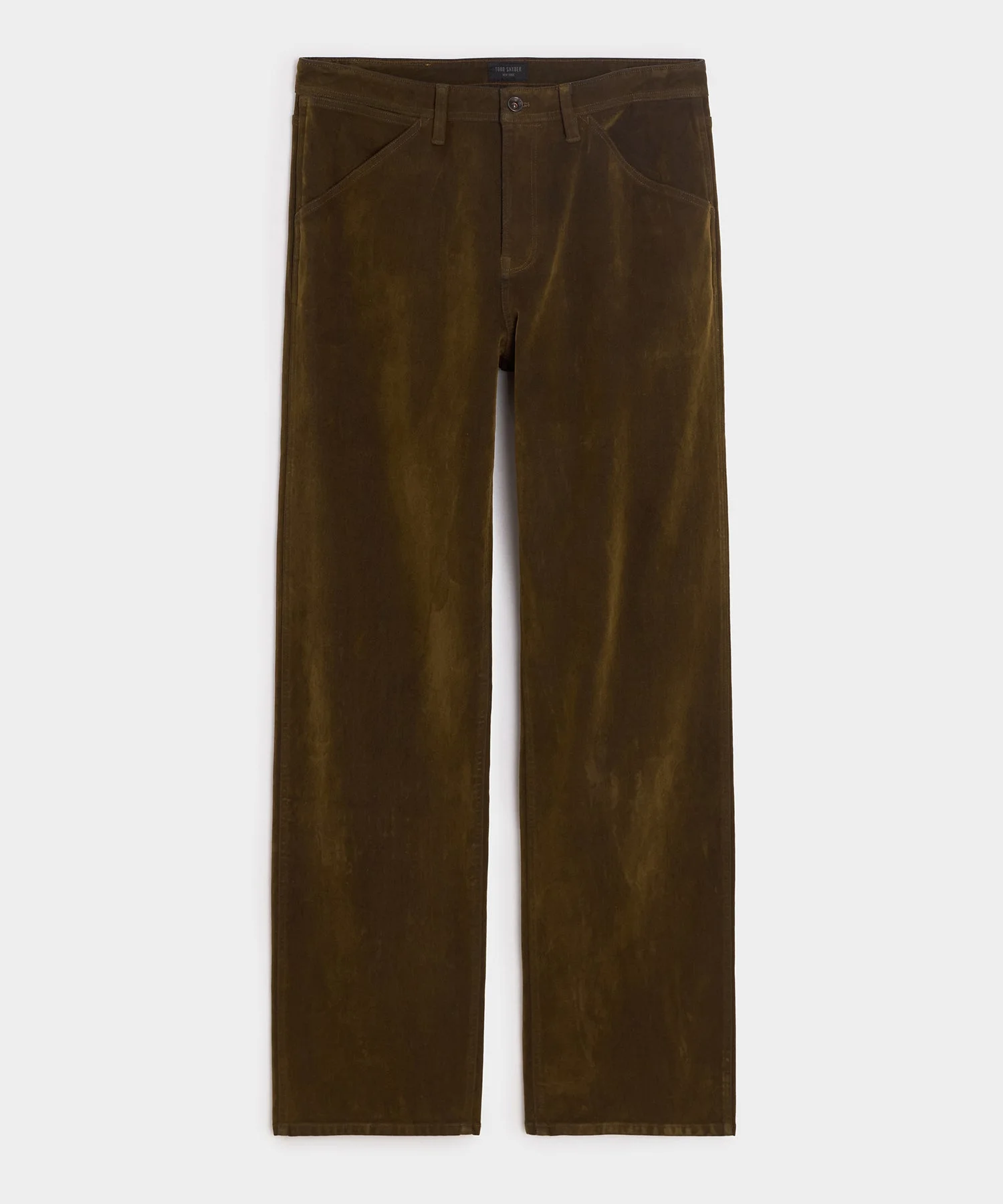 Flocked Denim Welder Pant - 1