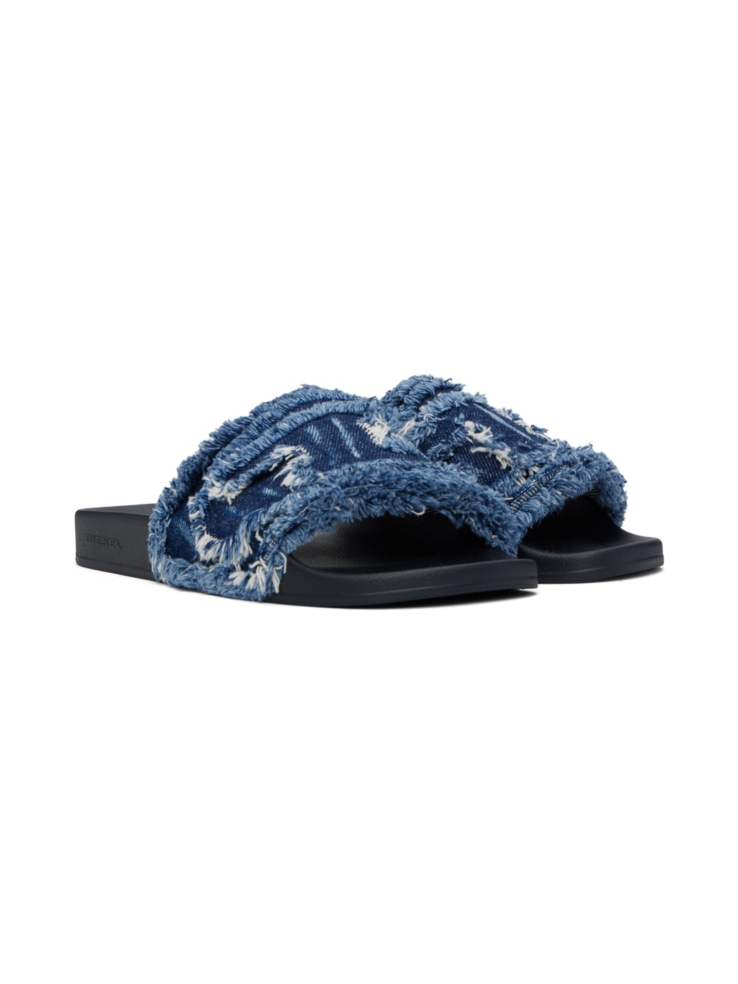 Blue Sa-Slide D Denim Slides - 4