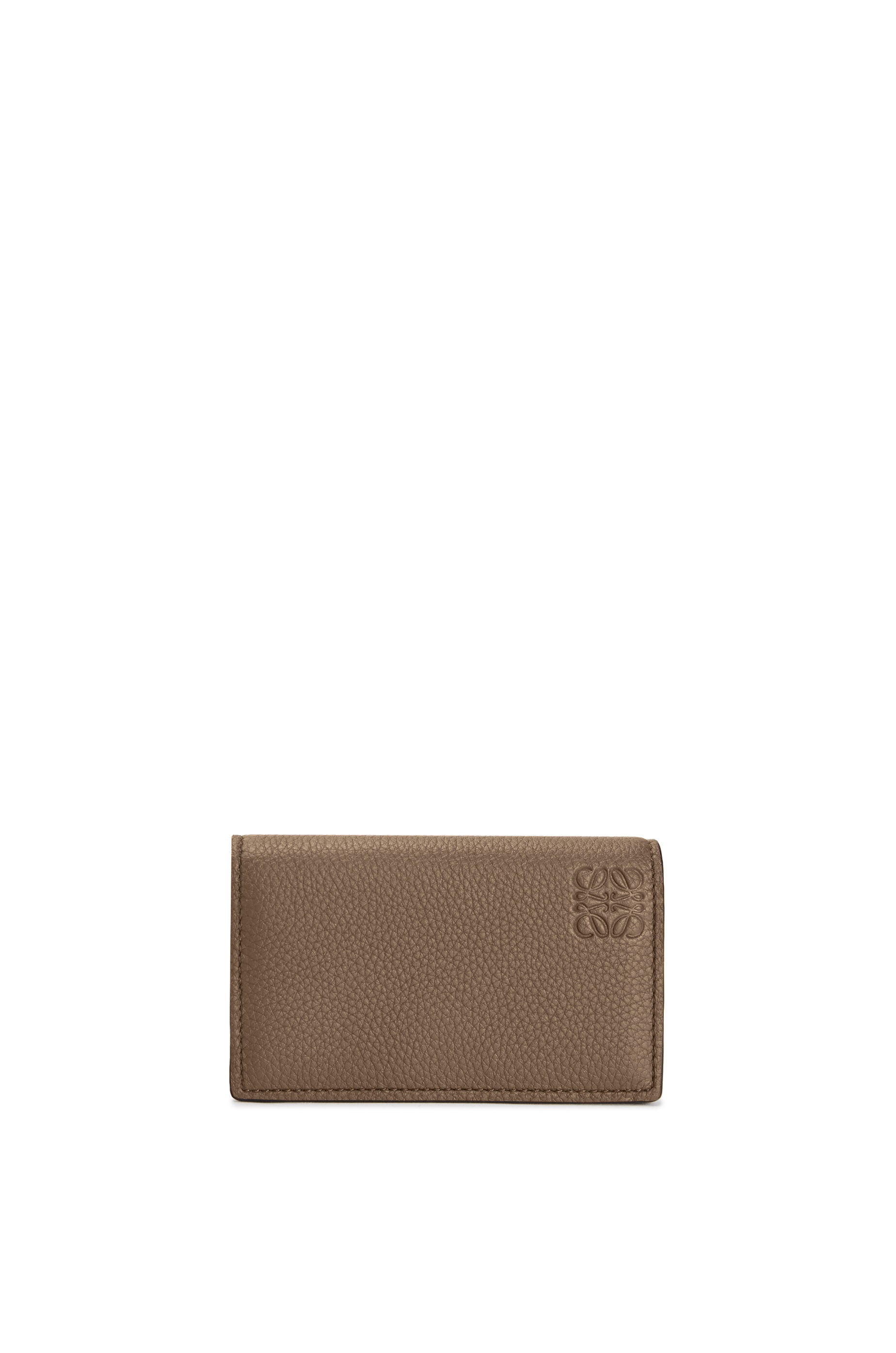 Business cardholder in soft grained calfskin - 1