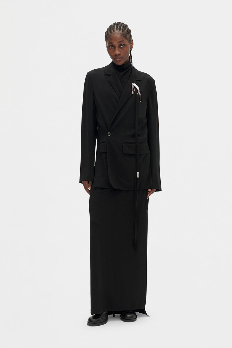 Olena Wrap Deconstructed Blazer 4
