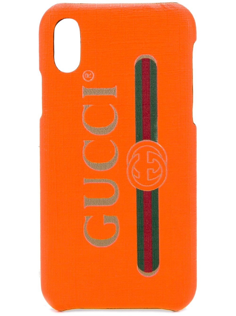 logo print iPhone X case - 1