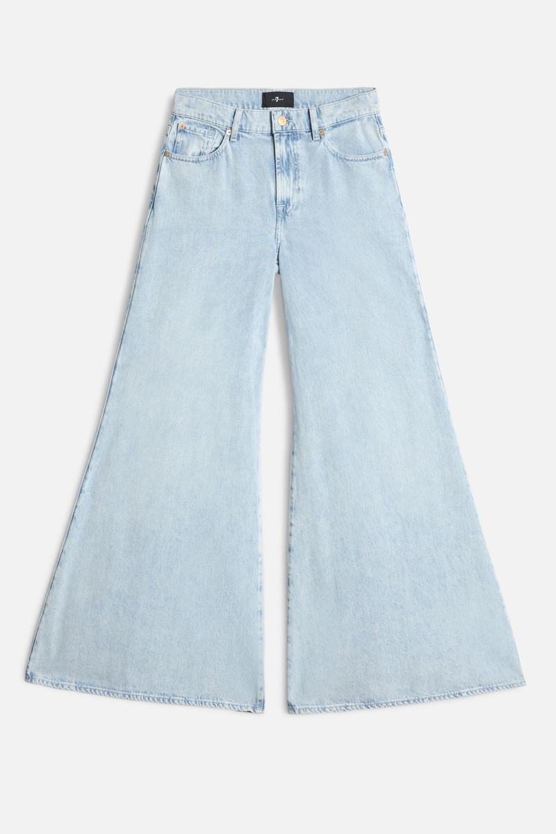 Willow Palazzo Wide Leg in Clean Slate 1