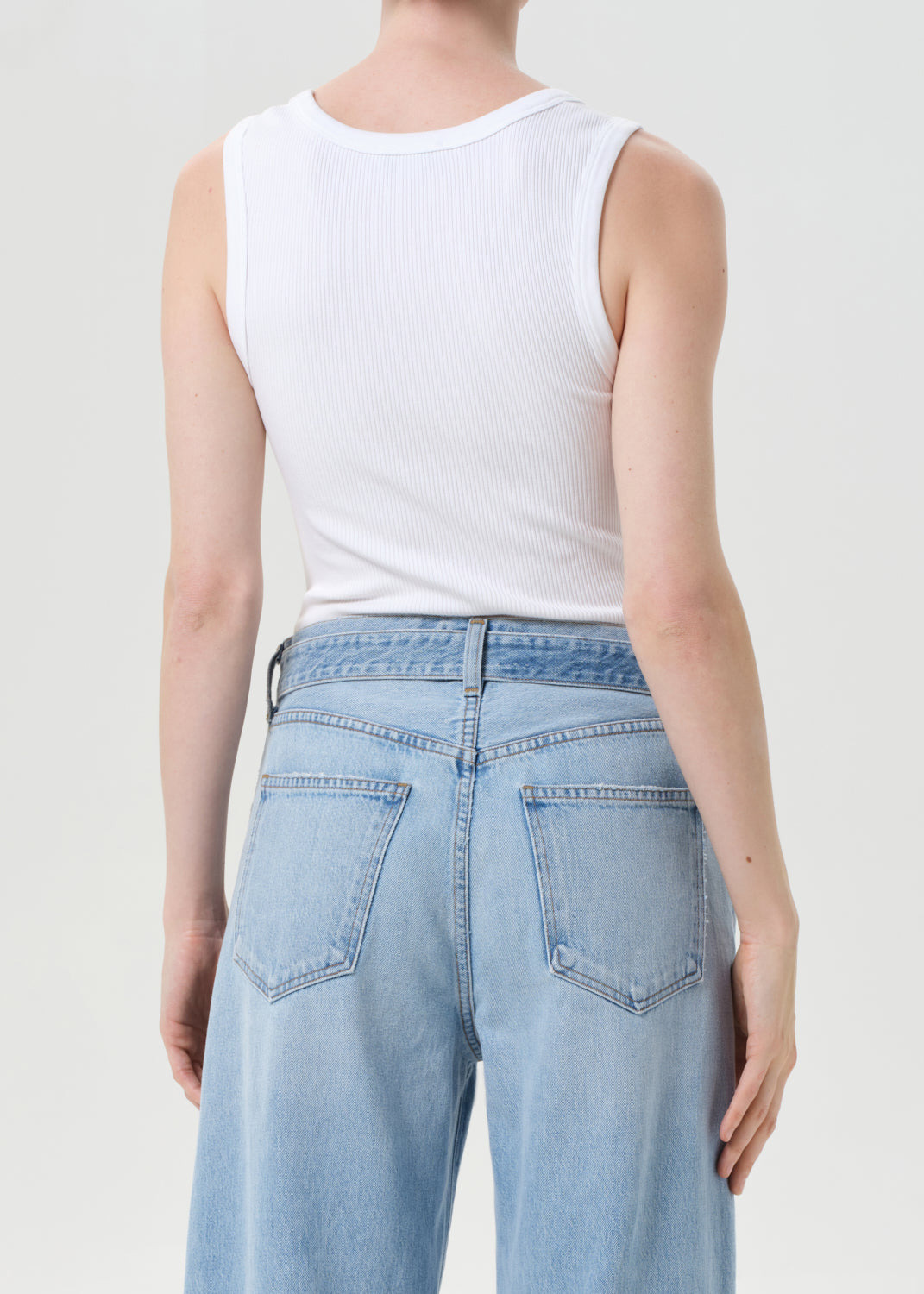 POPPY TANK IN WHITE - 4