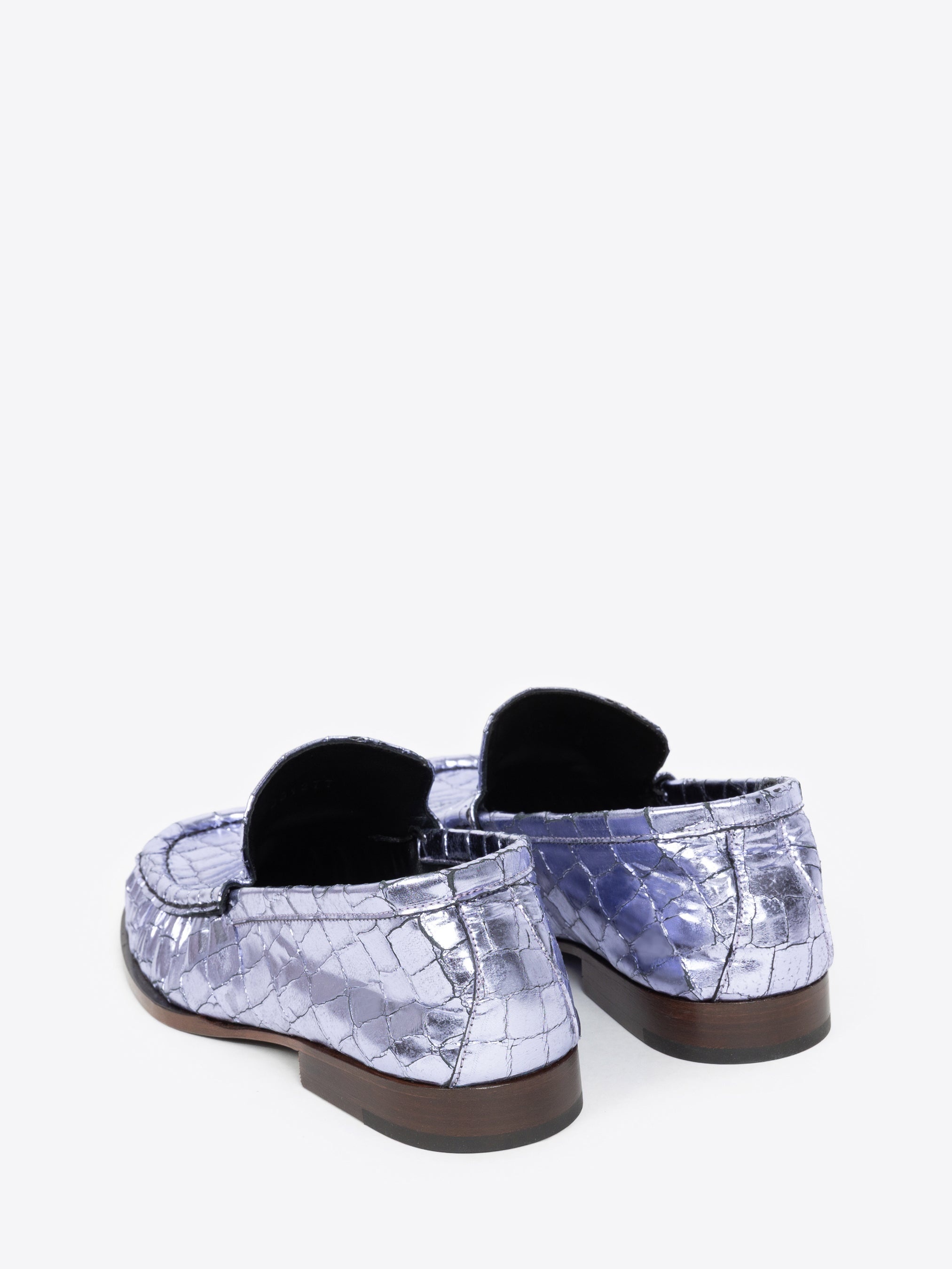 METALLIC LOAFERS - 4