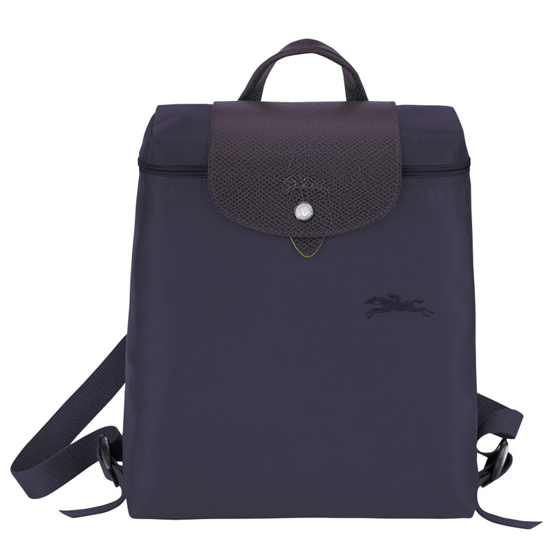 Le Pliage Green M Backpack Bilberry - Recycled canvas 1