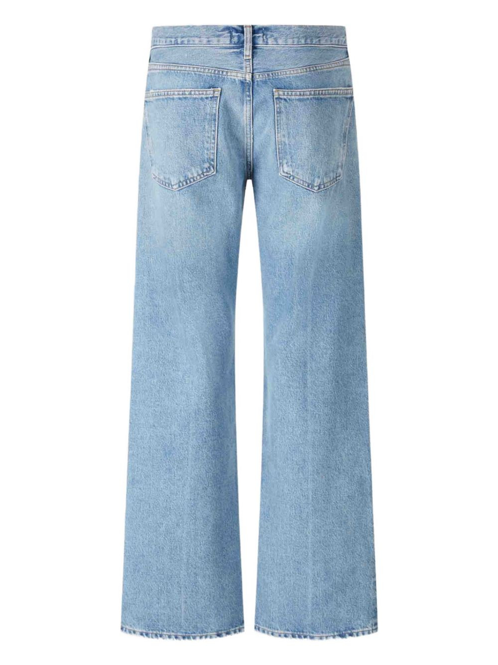 faded cotton jeans - 2