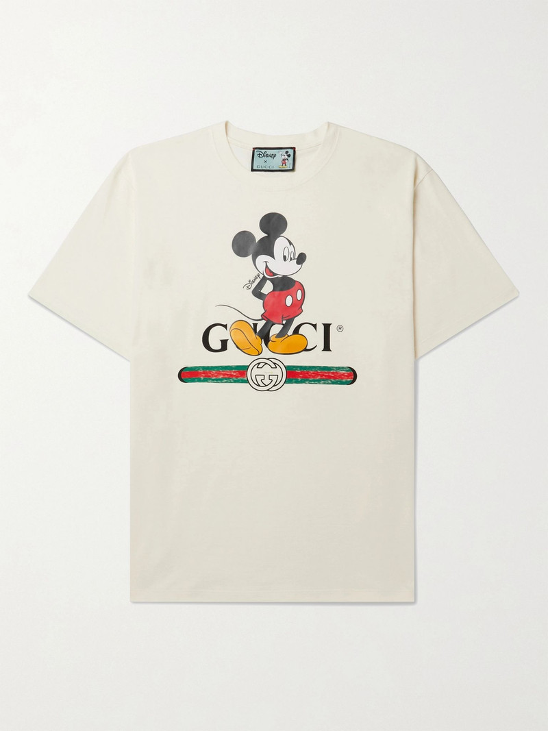 + Disney Logo-Print Cotton-Jersey T-Shirt - 1