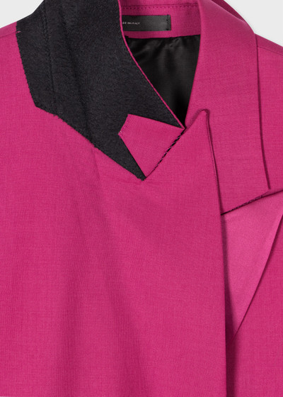 Paul Smith Magenta Wool-Mohair Double Breasted Suit outlook