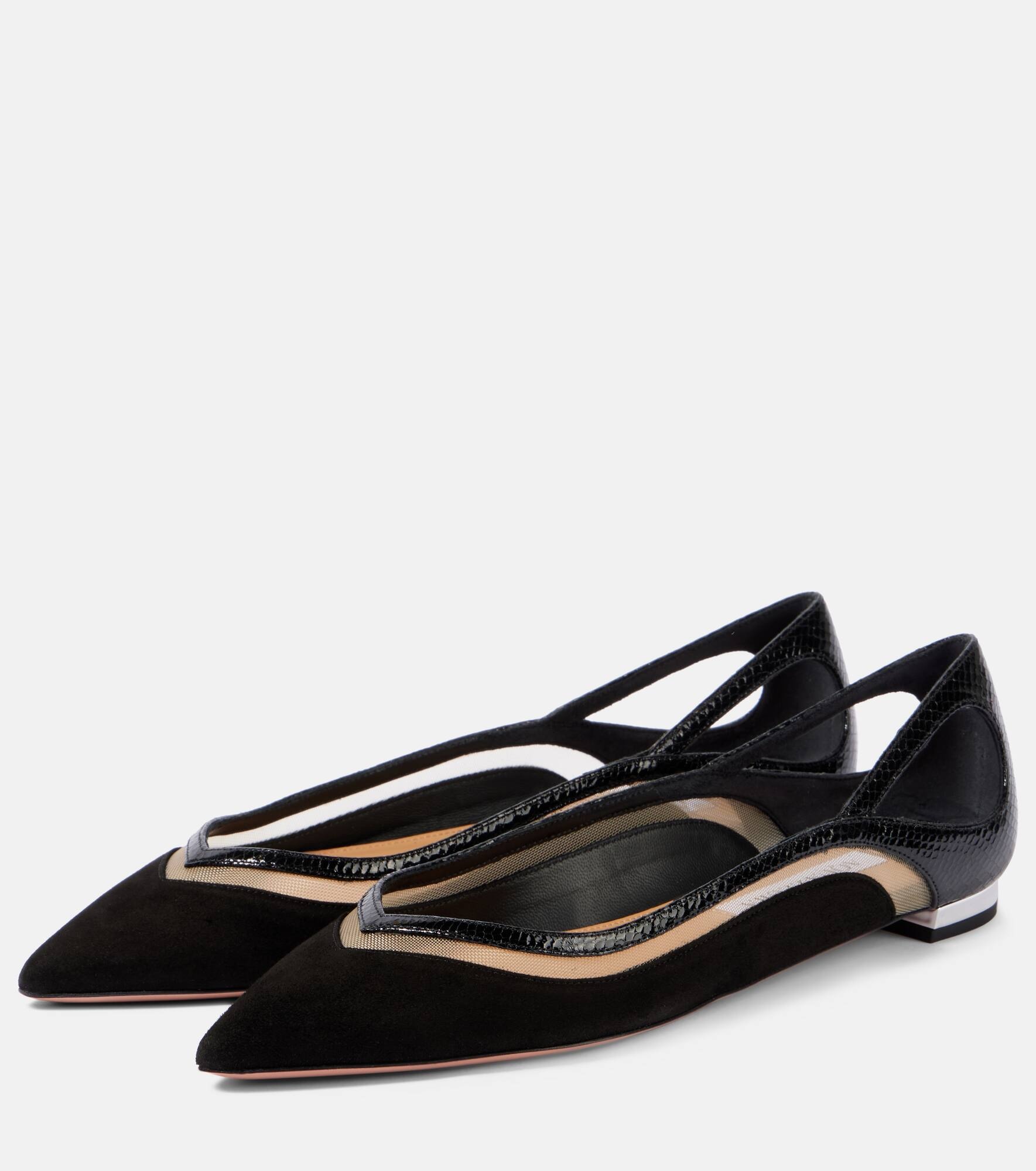 Cinemax suede ballet flats - 5