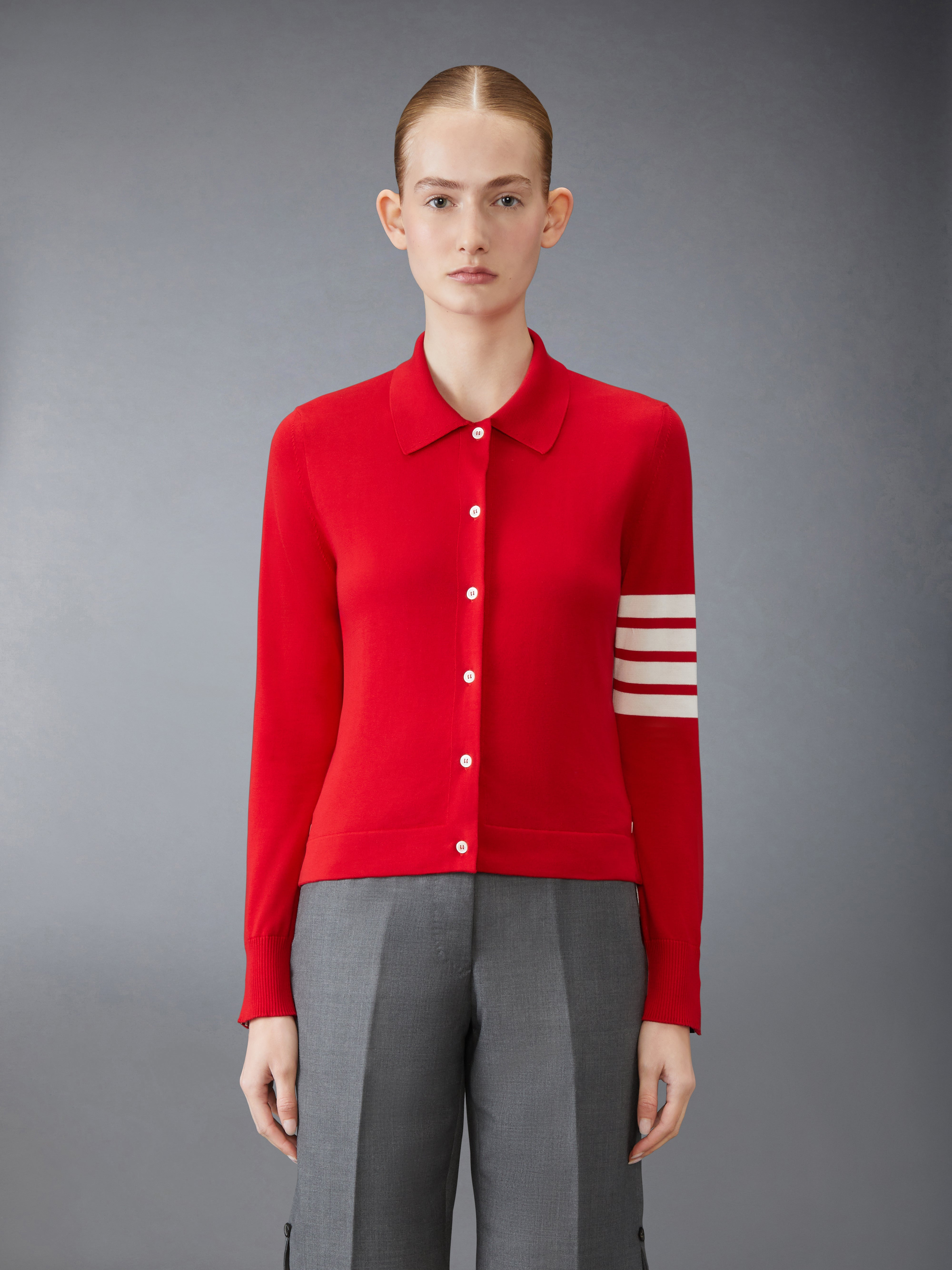 Cotton 4-Bar Shirt - 2