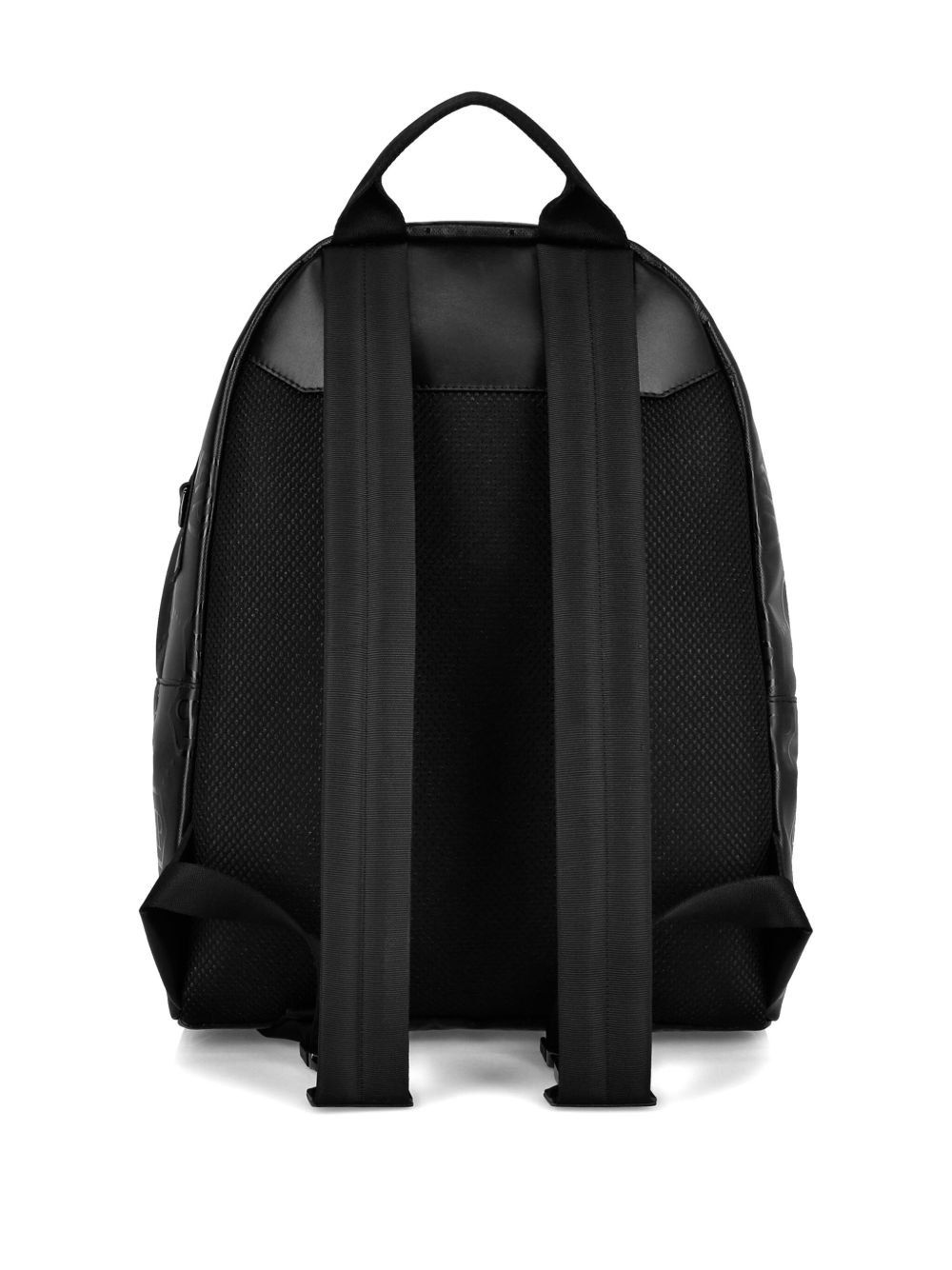 monogram-embossed backpack - 3