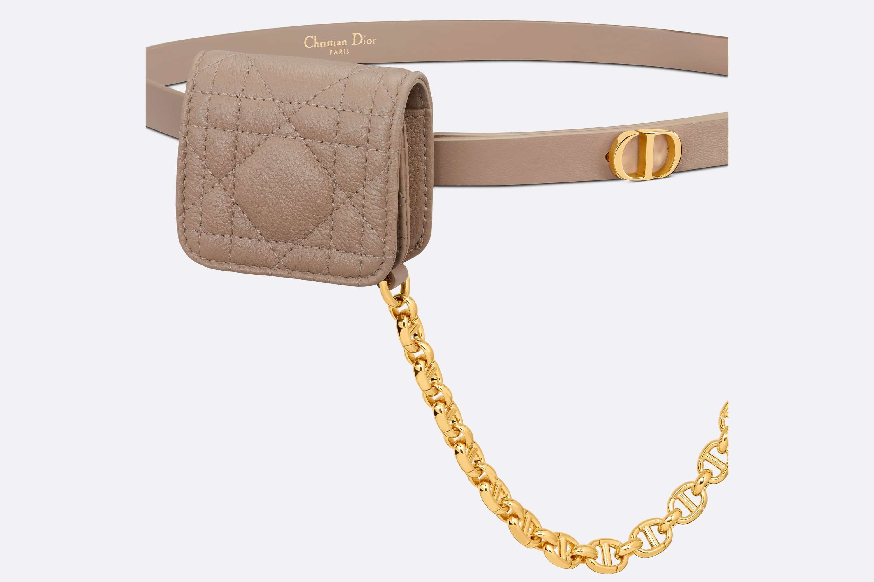 Dior Caro Belt with Removable Pouch - 2