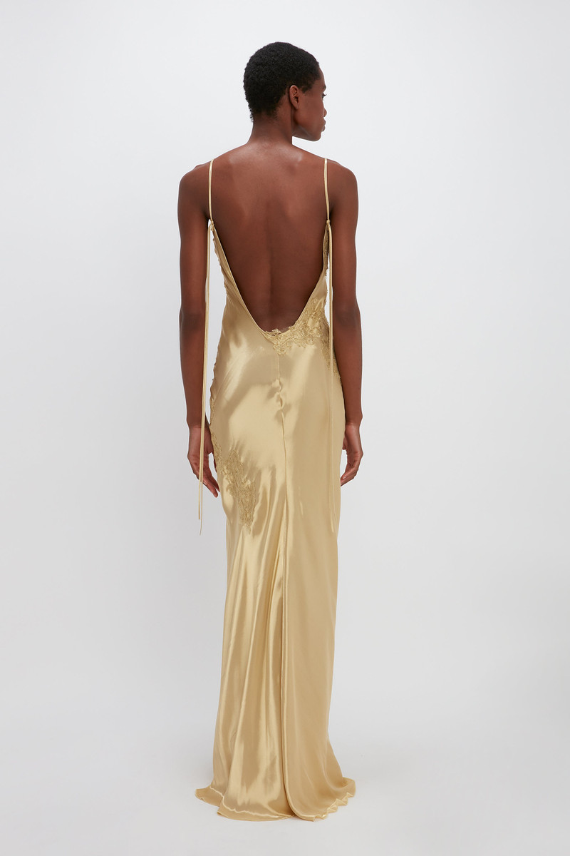 Liquid Metallic Gown in Gold 4