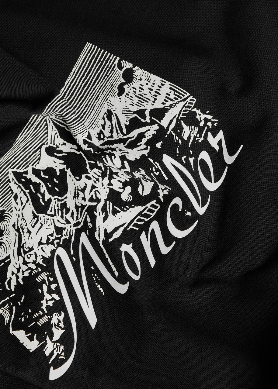 Moncler Mountain Logo-printed Cotton T-shirt - 5