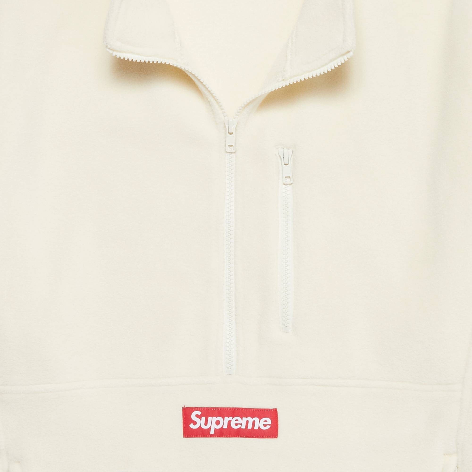 Supreme Supreme Polartec Half Zip Pullover 'Natural