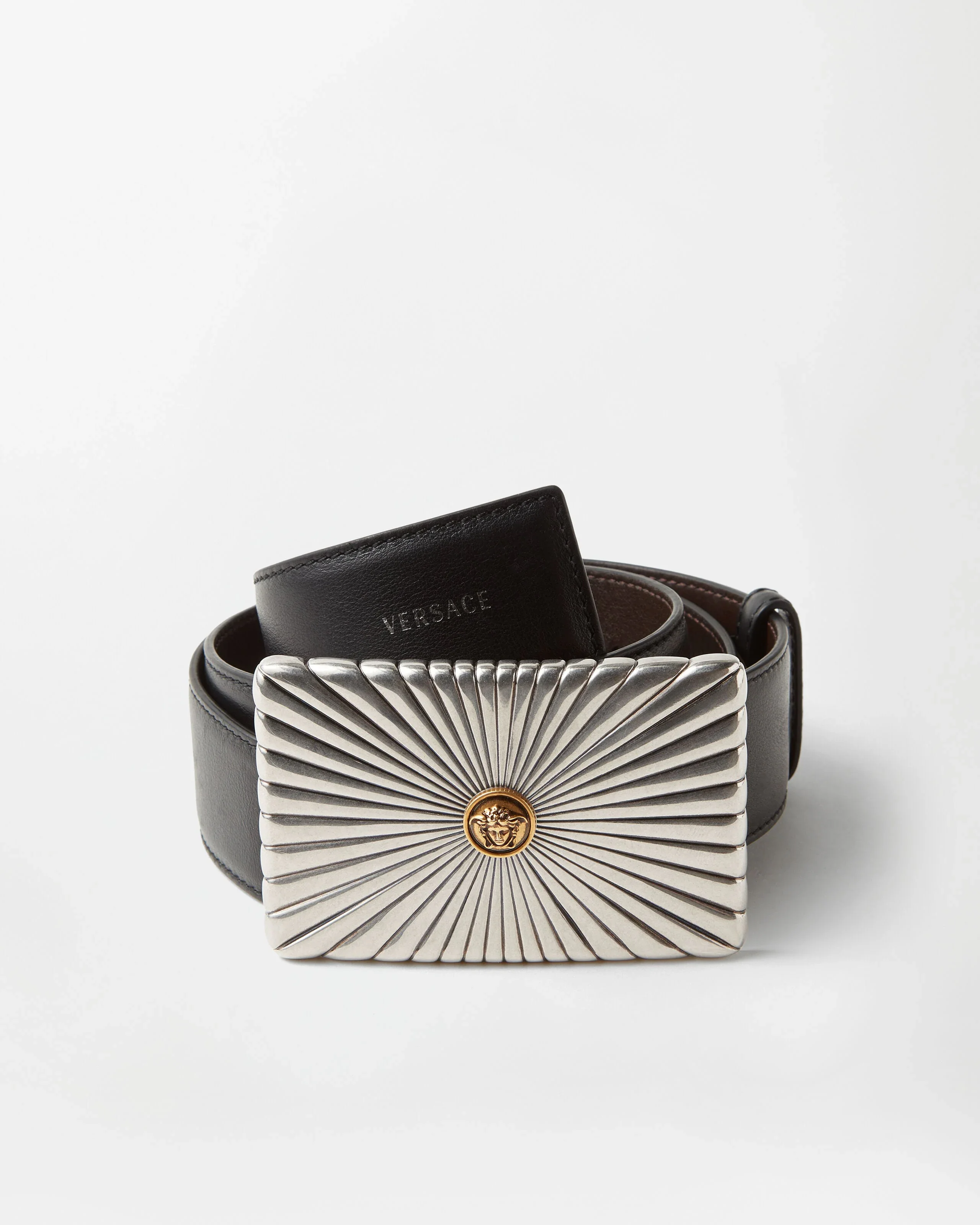 Leather Belt 4 cm - 1