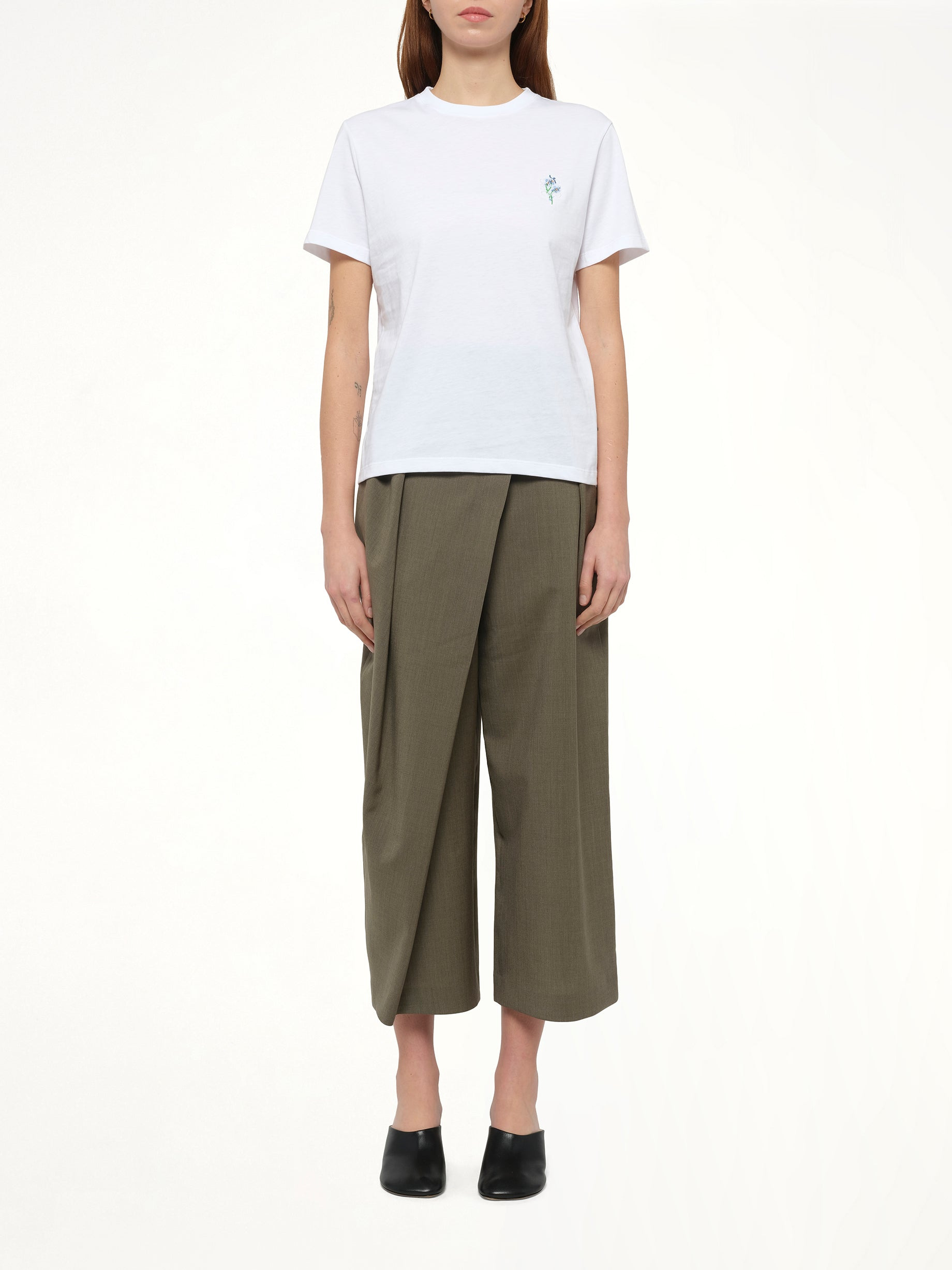 Relaxed Fit T-Shirt in White - 7
