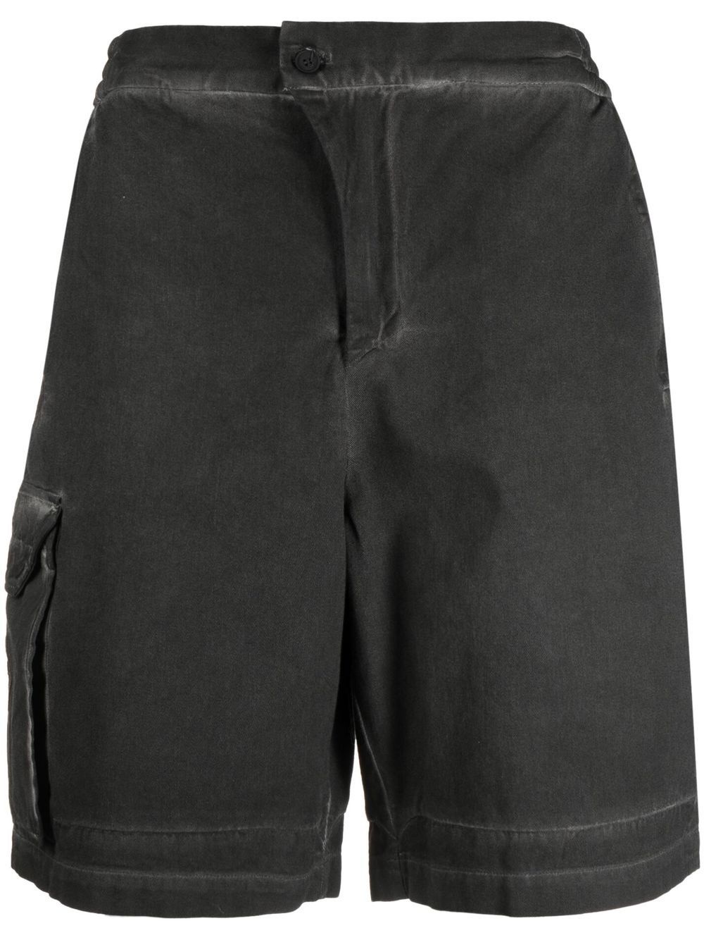 multi-pocket elasticated-waist Bermuda shorts - 1