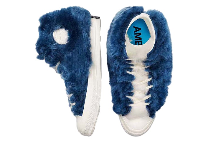 Converse AMBUSH x Chuck 70 High 'Fuzzy - Navy Blue' 170587C - 5