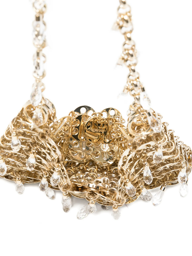 Rabanne Crystal Embellished Chain Shoulder Bag 3