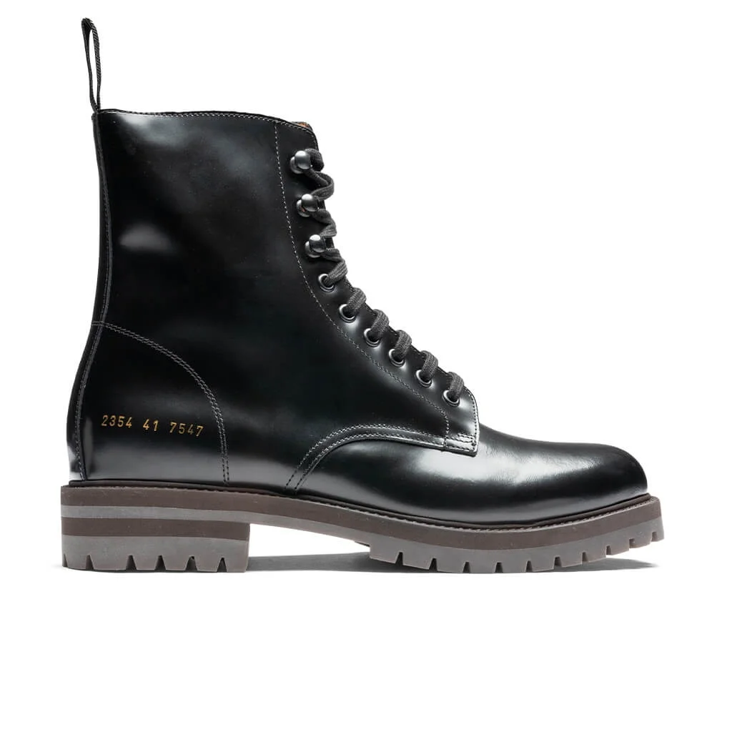 COMBAT BOOT - BLACK - 1