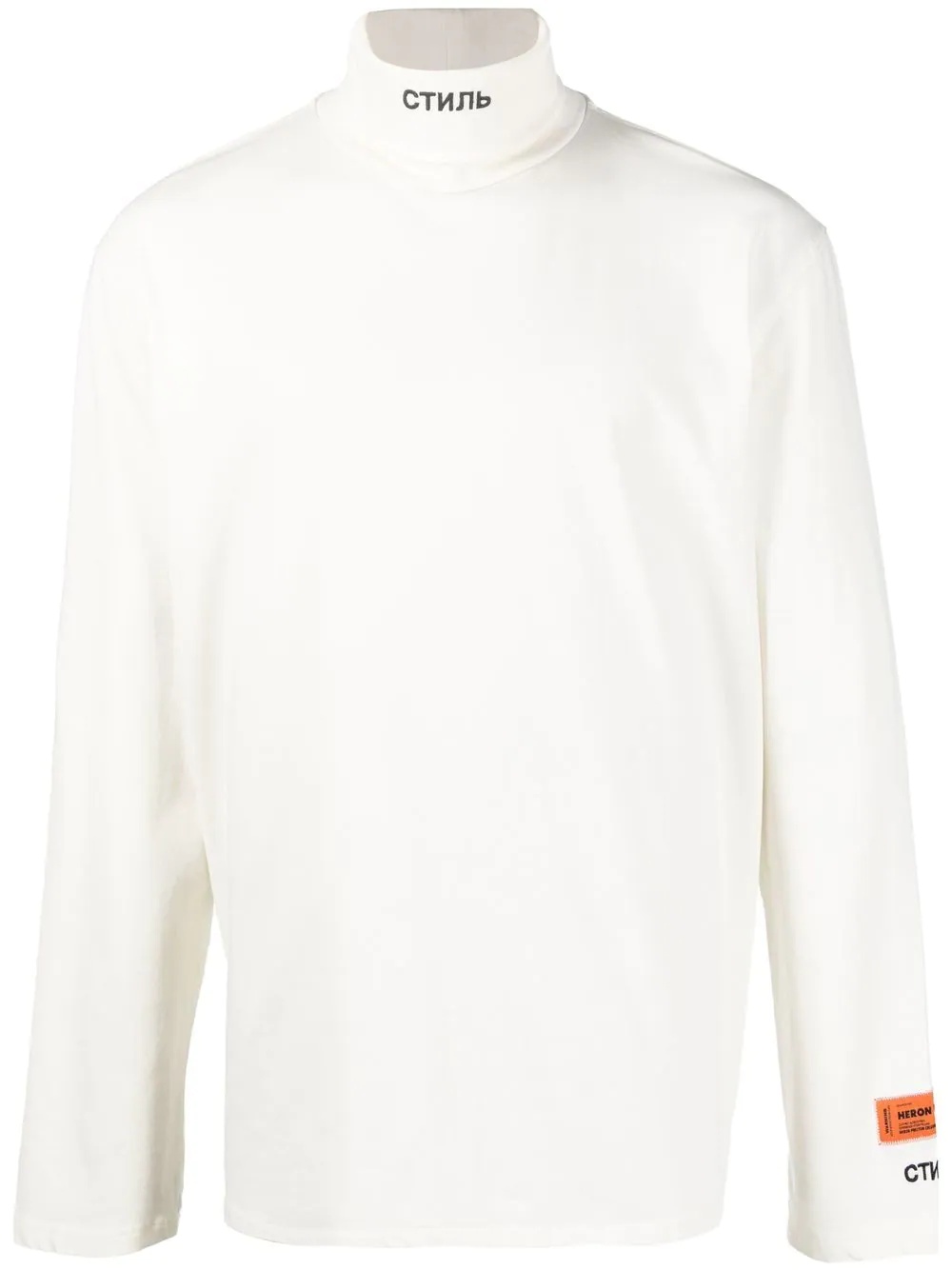 CTNMB roll-neck long-sleeve top - 1