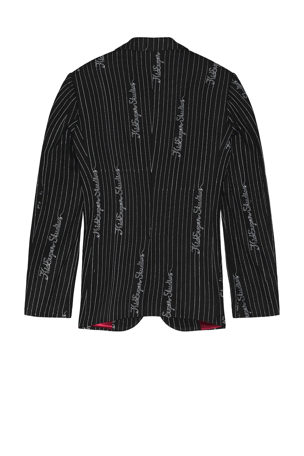 Embroidered Ks Pinstripe Suit Top - 2