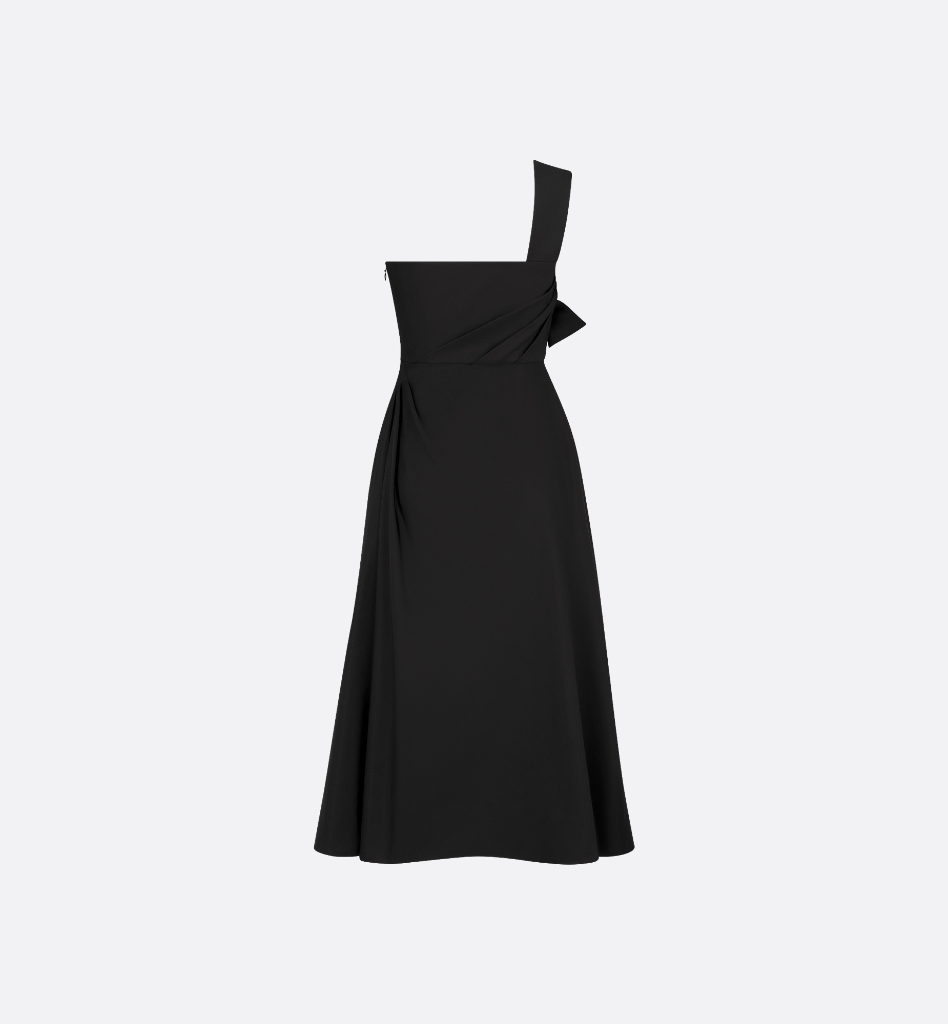 Mid-Length Asymmetric Dress - 2