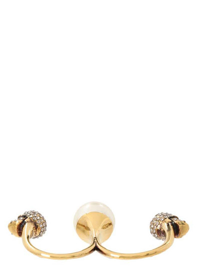 Alexander McQueen Pearl N Skull Jewelry Gold outlook