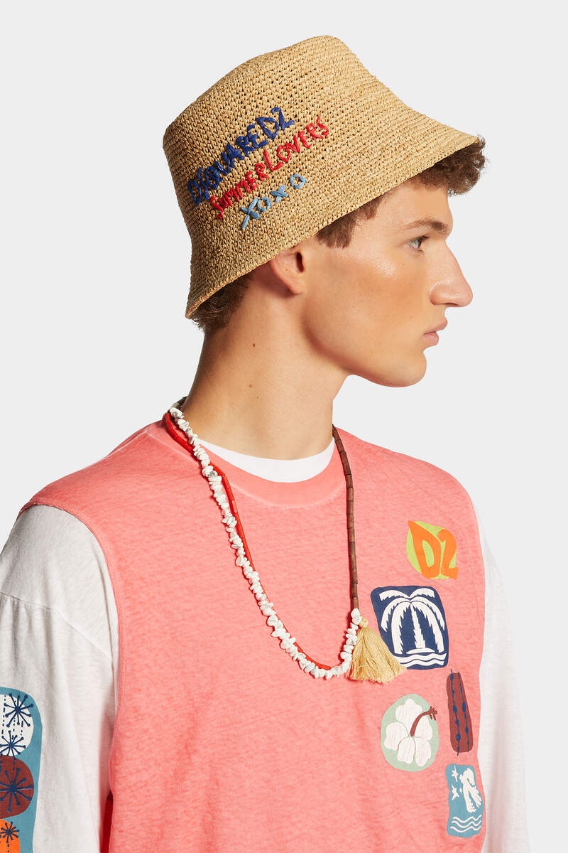 SUMMER LOVERS BUCKET HAT - 6