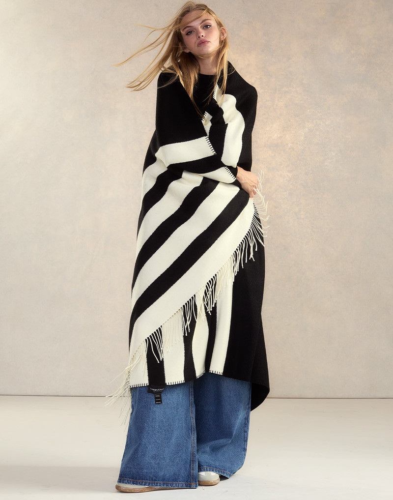 CYNTHIA ROWLEY Wool Cashmere Blanket Wrap outlook