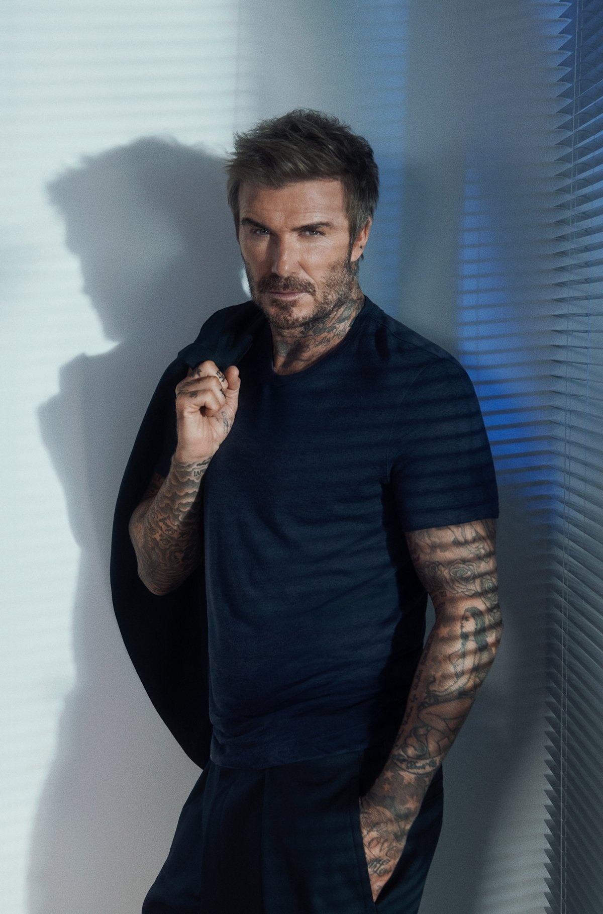 ベッカムコラボ▼BECKHAM X BOSS▼soft linen T-shirt▼ Beckham x Boss soft linen T-shirt | BOSS | Shop Men's