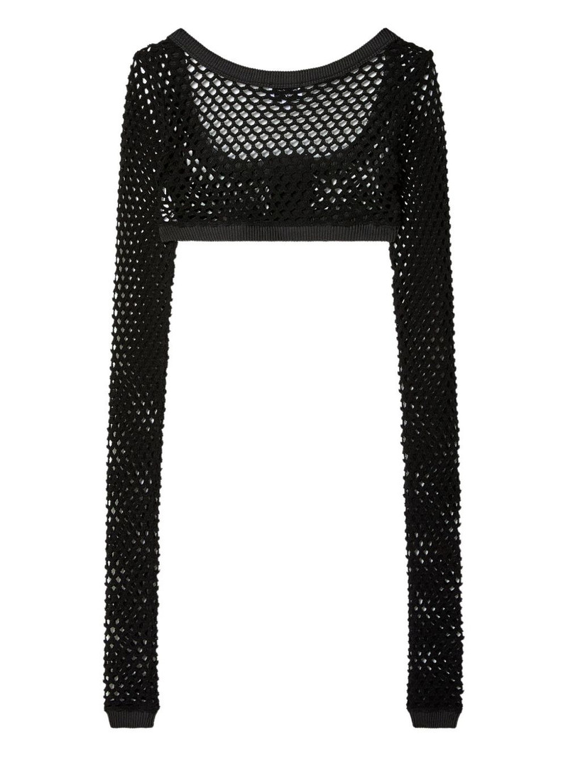 VAQUERA fishnet cardigan outlook