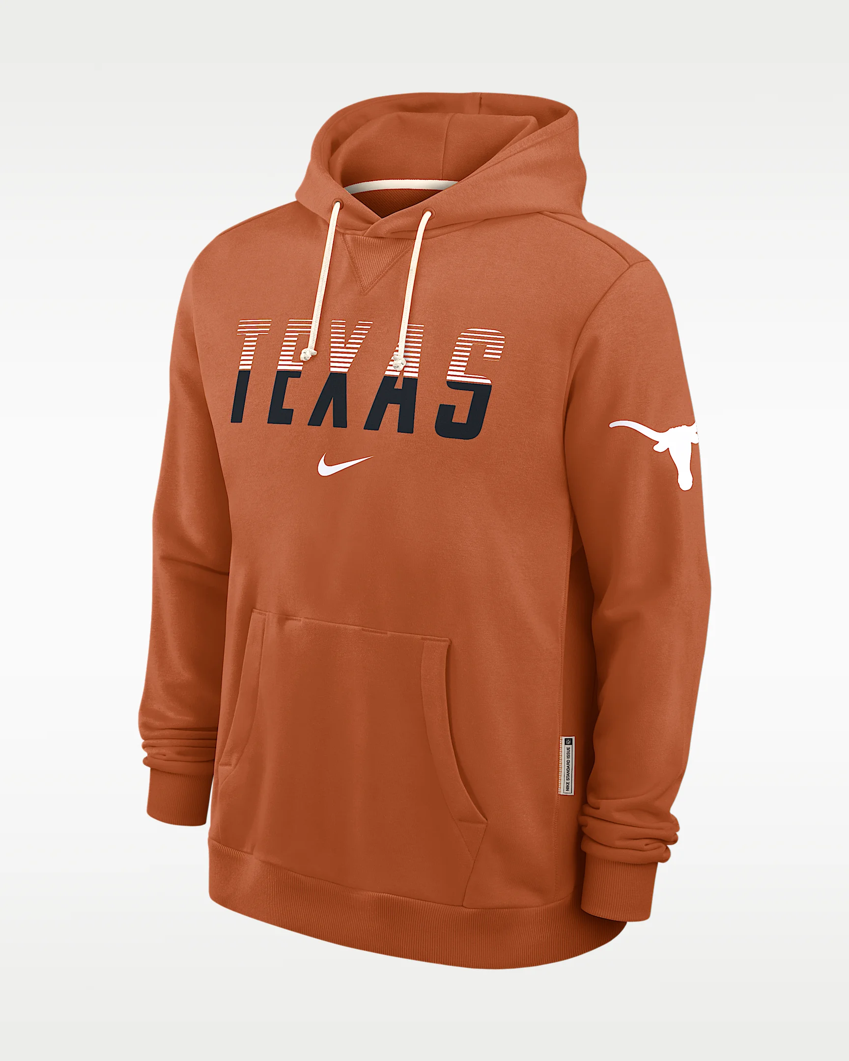 Texas Sideline Standard Issue Men's Nike Dri-FIT College Pullover Hoodie - 1