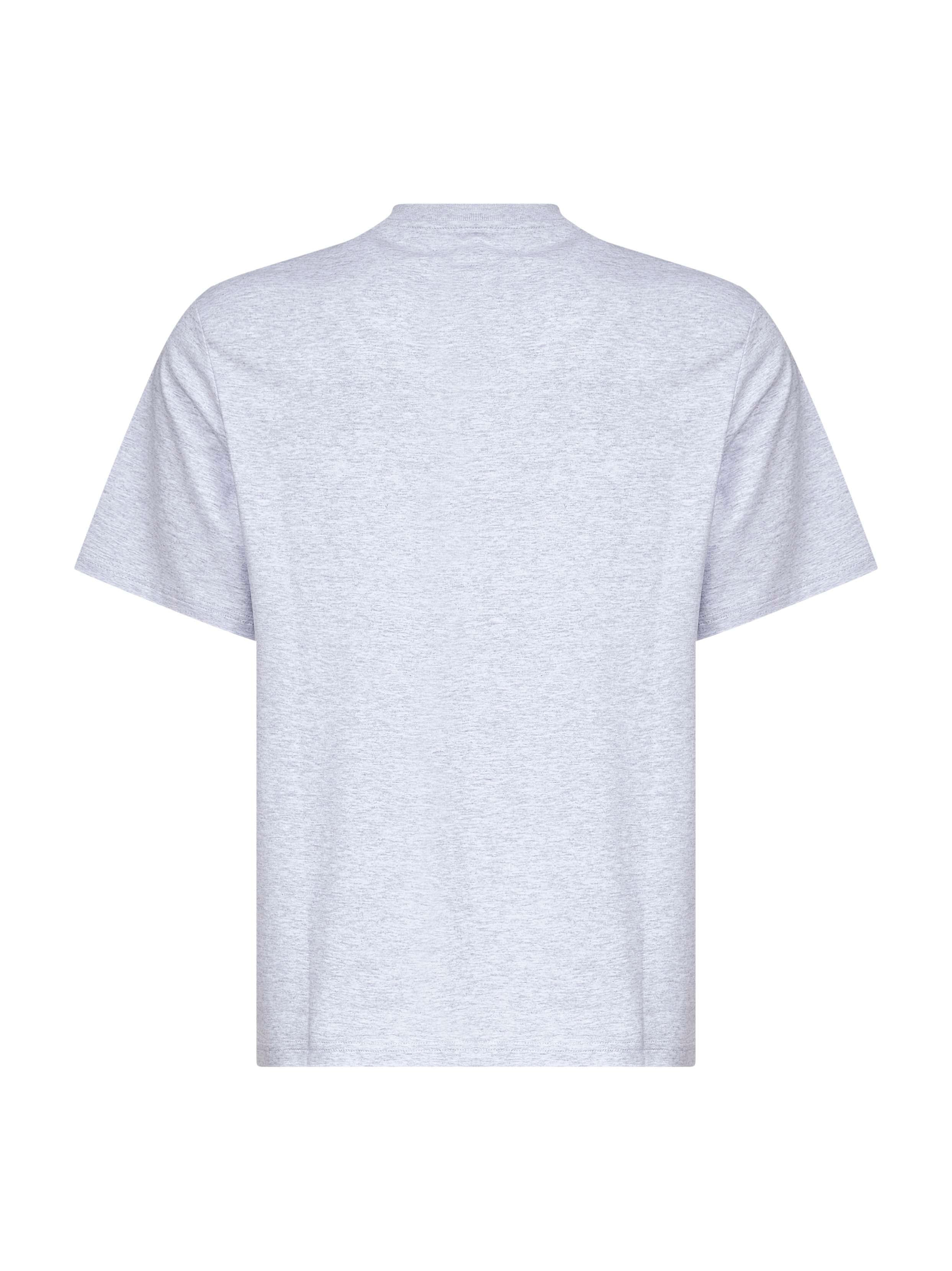 Grey cotton Le T-shirt Club T-shirt - 2