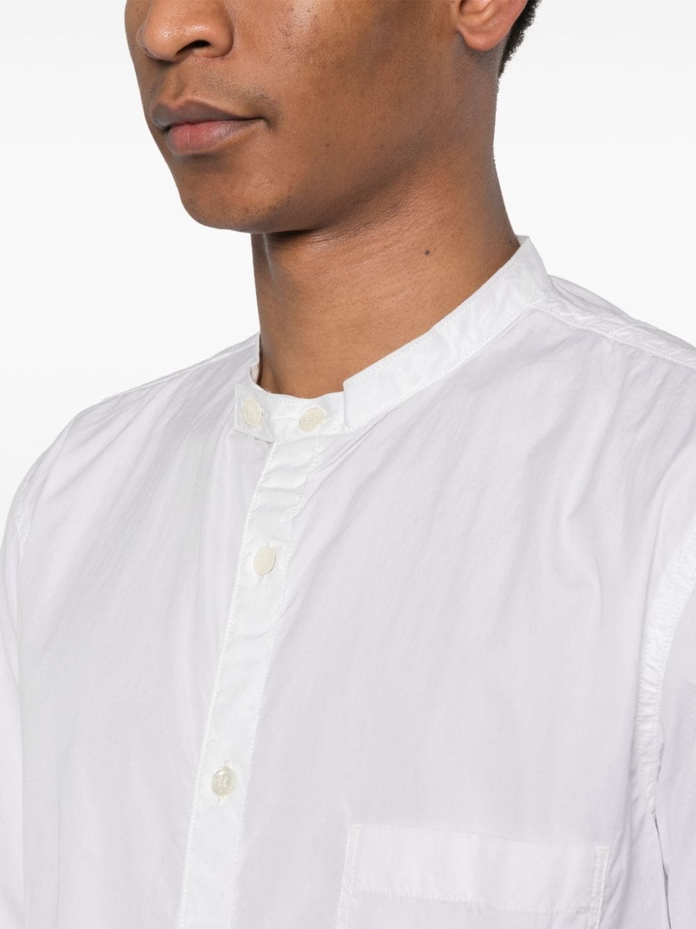 plain cotton shirt - 5