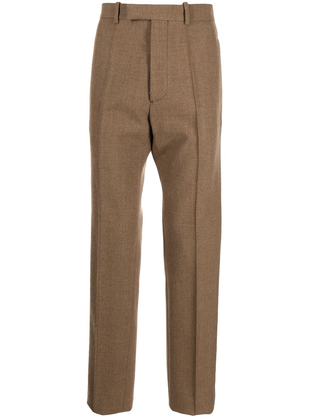 tailored-cut slim-fit trousers - 1