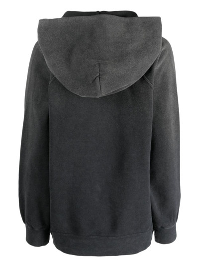 visvim pouch-pocket cotton hoodie outlook